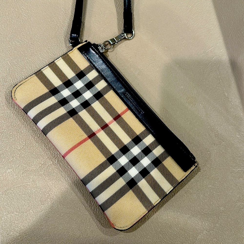 Burberry wristlet